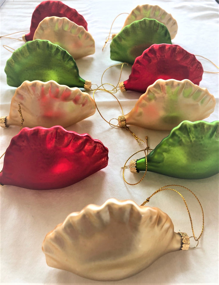 Pierogi Christmas Ornaments From Poland