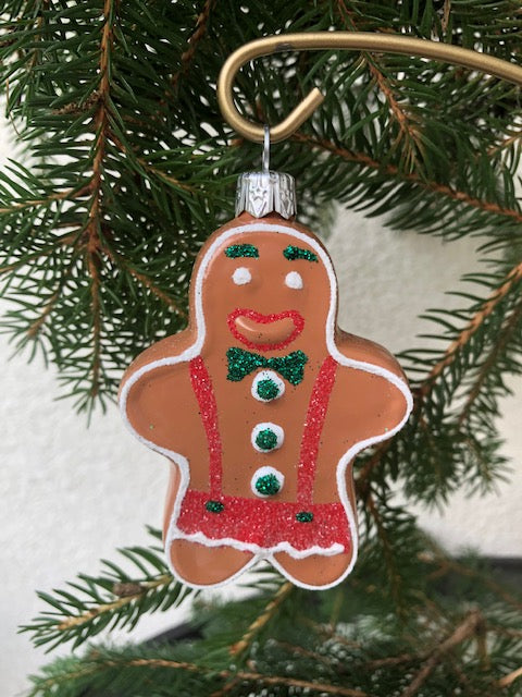 GINGERBREAD BOY Christmas ornament