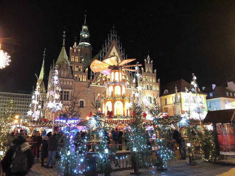 Wroclaw Poland Christmas Market