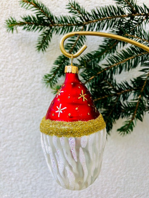 Polish Santa Ornament Handmade in Poland