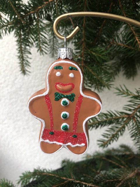 GINGERBREAD BOY Christmas ornament