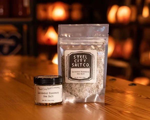 Lavender-Rosemary Sea Salt