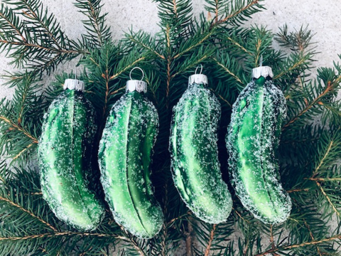 Christmas Pickle Ornaments